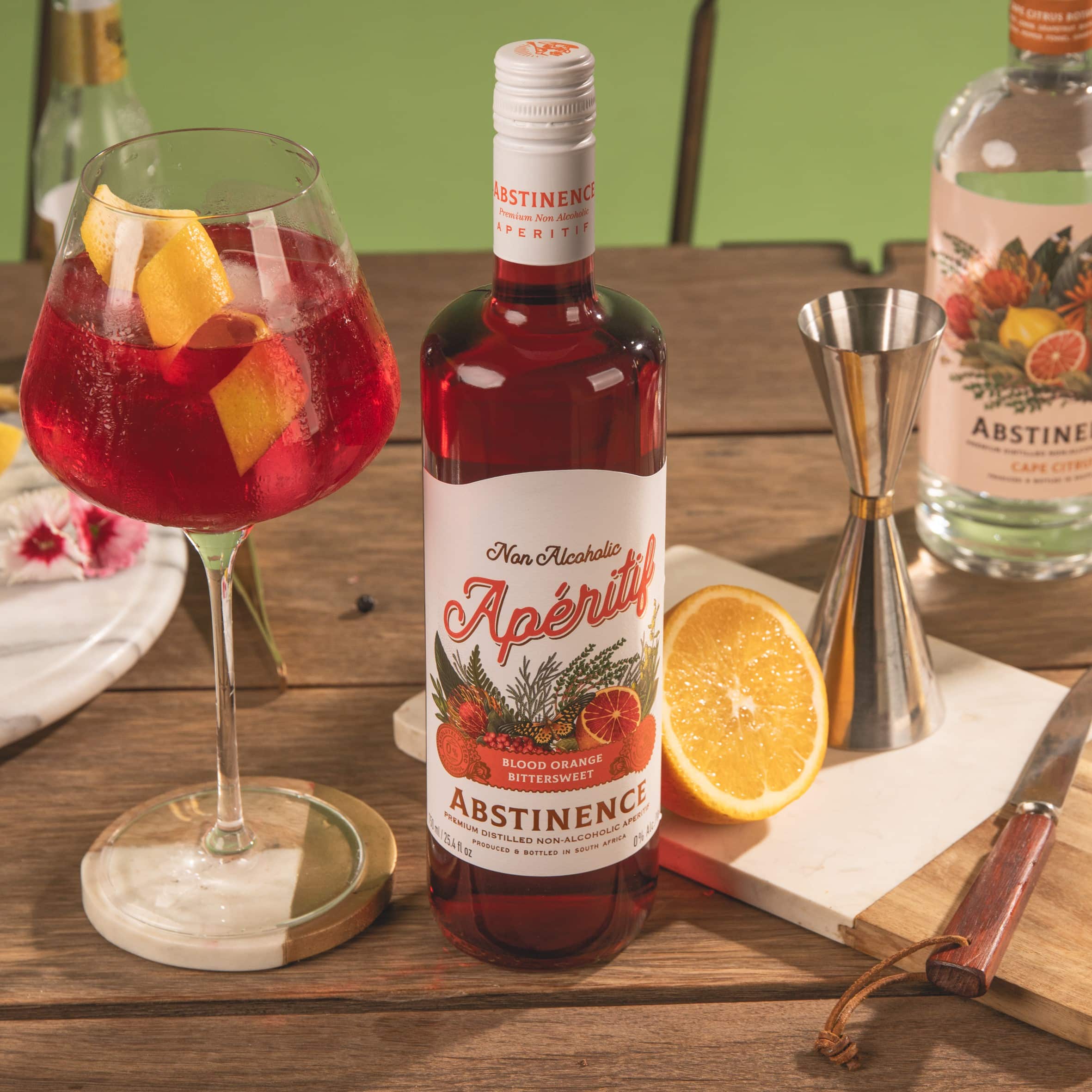 bbb drinks distributes Abstinence Blood Orange Aperitif on Amazon